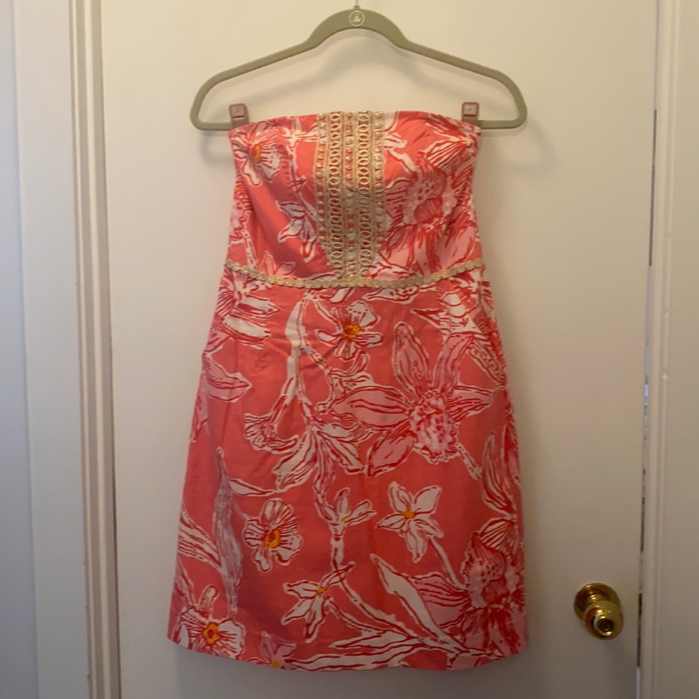 Lily Pulitzer Originals pink floral dress